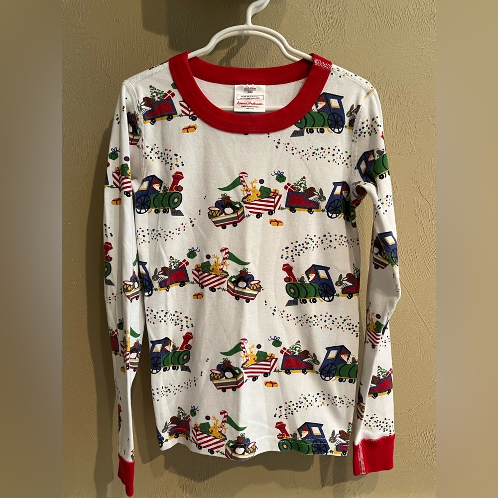 Christmas unisex Hanna Andersson pajamas EUC